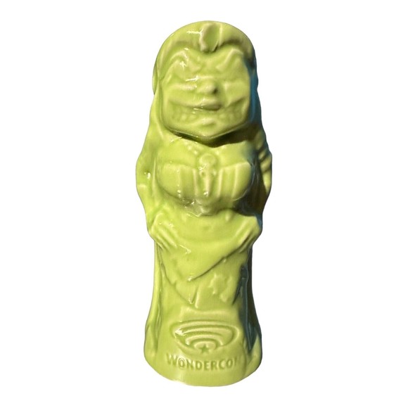WonderCon 2018 limited edition Heroine Green Tiki by Tiki Farm Anaheim - Picture 2 of 8